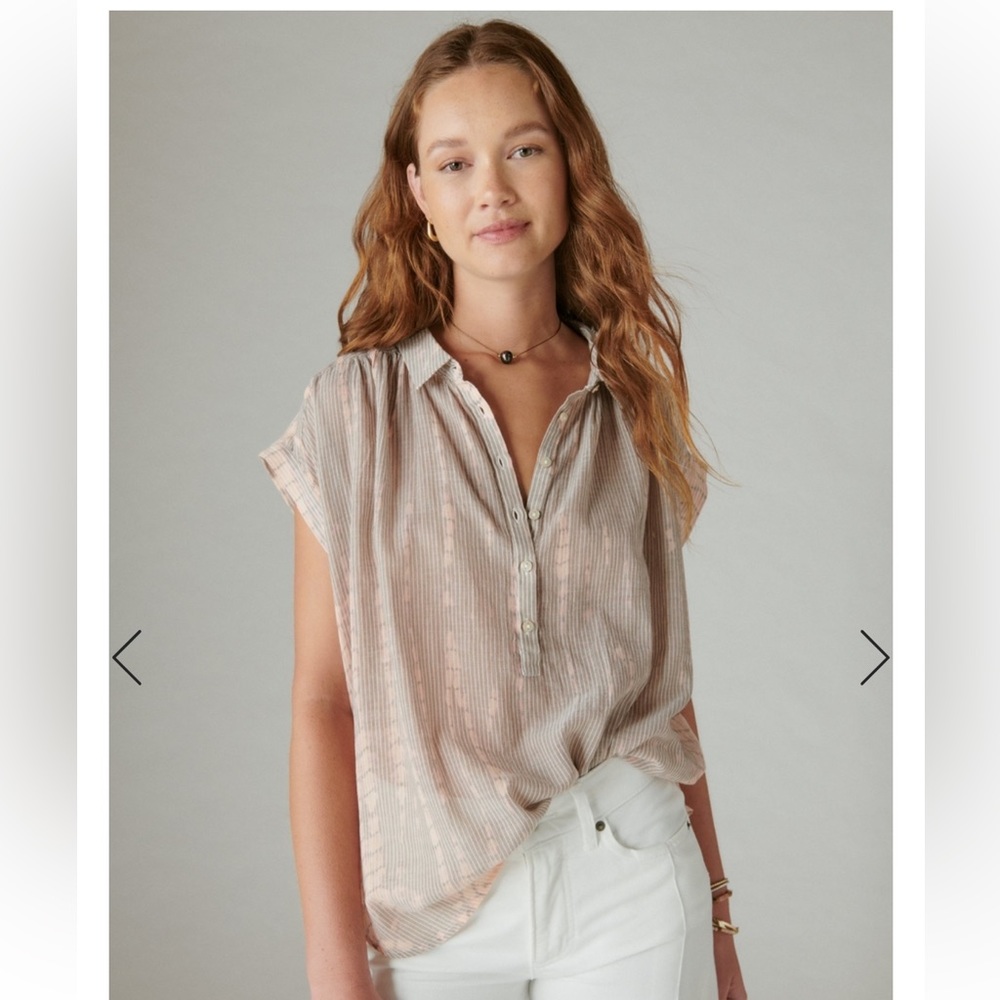 Washed Shirt/Blouse - Lucky Brand